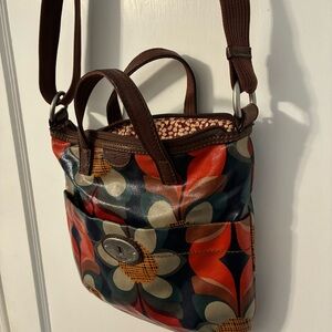 Fossil Keyper Crossbody Coated Canvas Bag